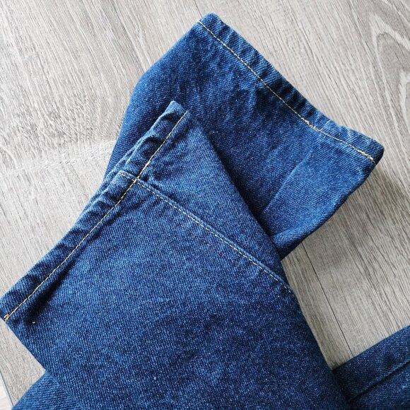 Vintage Lee Womens High-Waisted Blue Denim Jeans Size 11 Union Made In USA - Picture 16 of 16